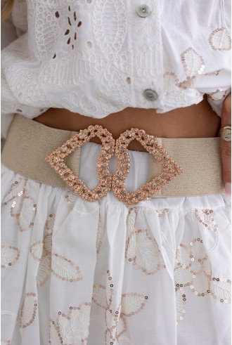 Pasek Gold Hearts 2