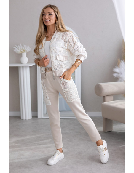 Spodnie Clone Beżowe