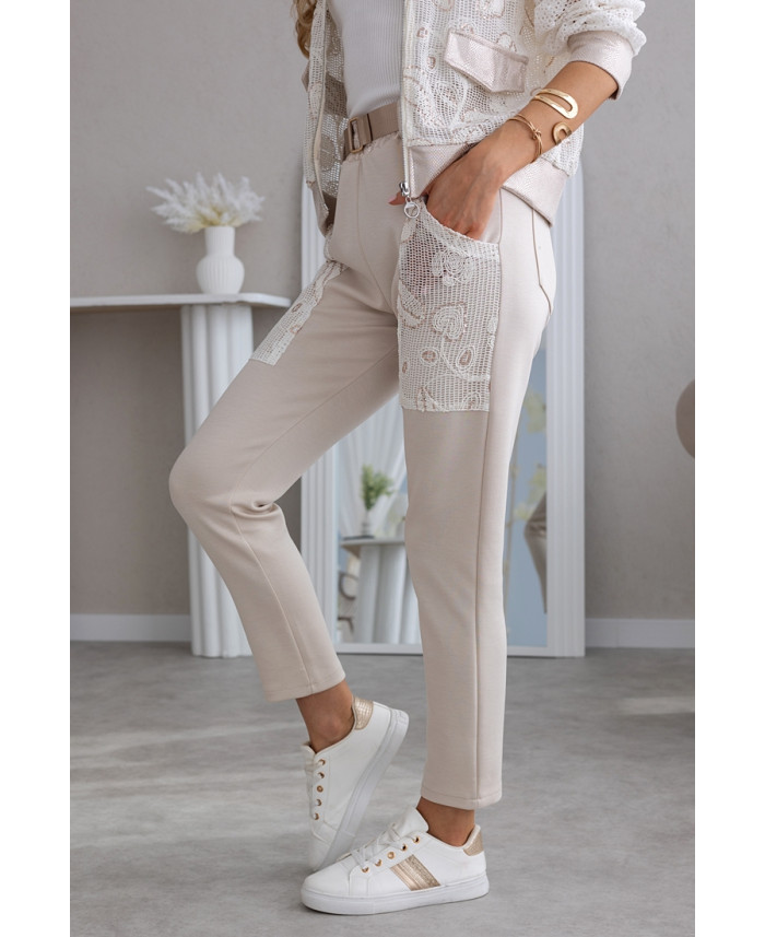 Spodnie Clone Beżowe