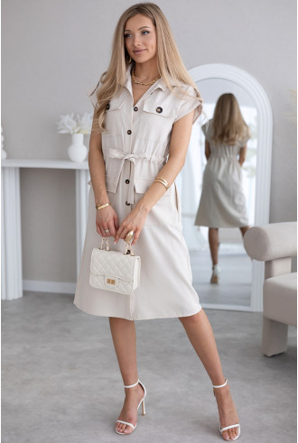 Sukienka Doori Beżowa 2