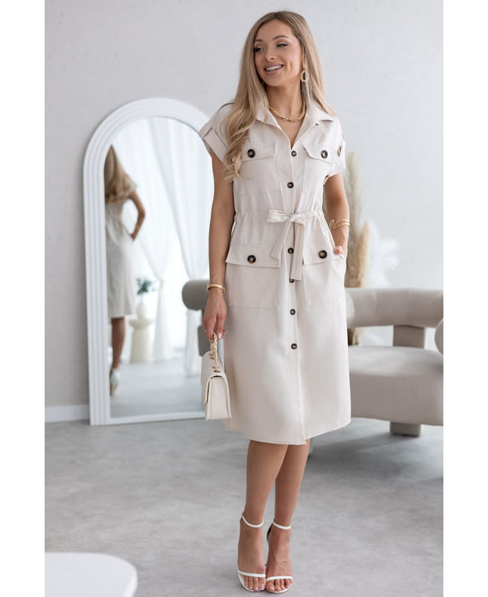 Sukienka Doori Beżowa