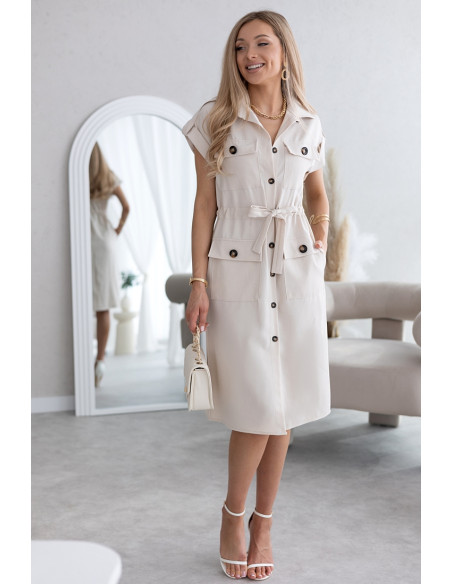 Sukienka Doori Beżowa
