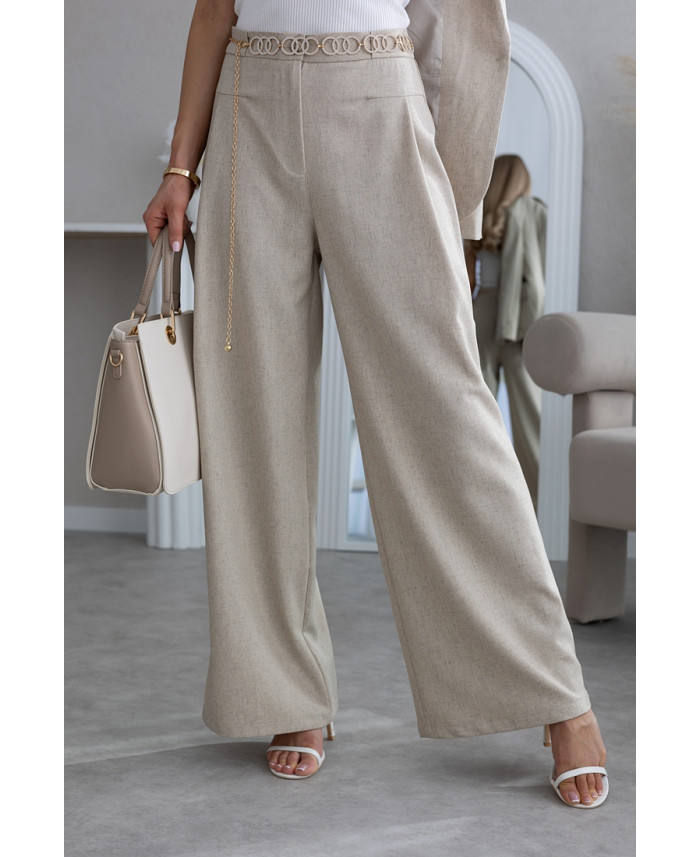 Komplet Teez  Ciemny  Beżowy