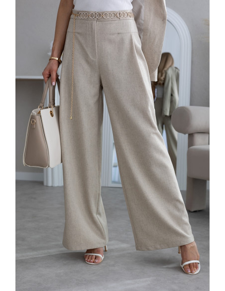 Komplet Teez  Ciemny  Beżowy