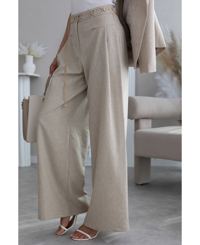 Komplet Teez  Ciemny  Beżowy