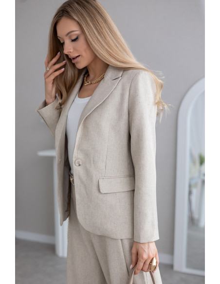 Komplet Teez  Ciemny  Beżowy