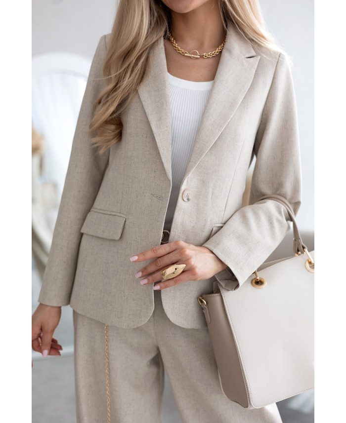 Komplet Teez  Ciemny  Beżowy