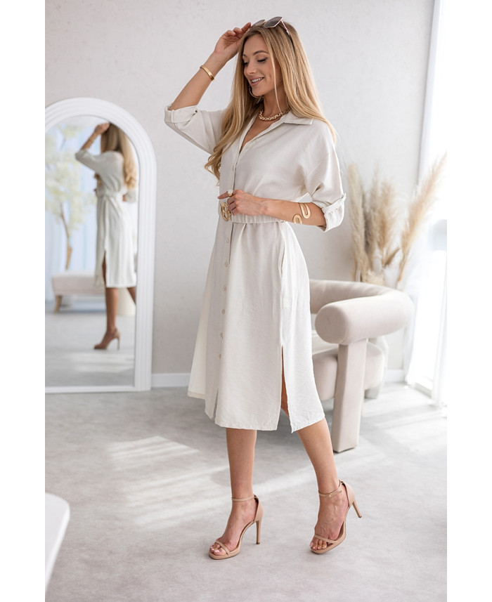 Sukienka Irra Jasny Beż