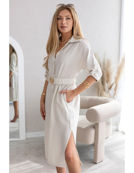 Sukienka Irra Jasny Beż