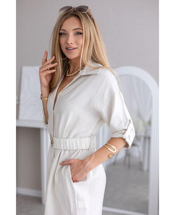 Sukienka Irra Jasny Beż