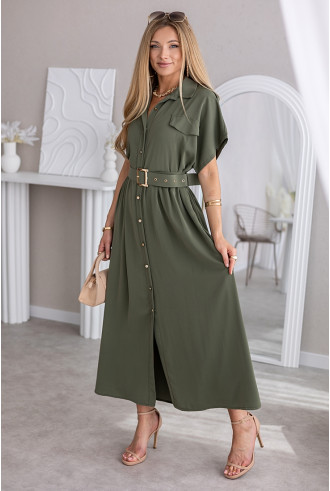 Sukienka Fixo Khaki 2