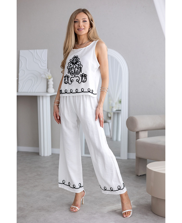 Komplet Solle Biały