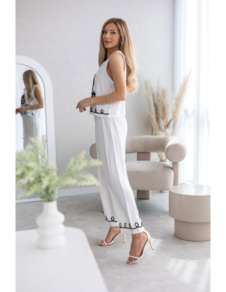 Komplet Solle Biały