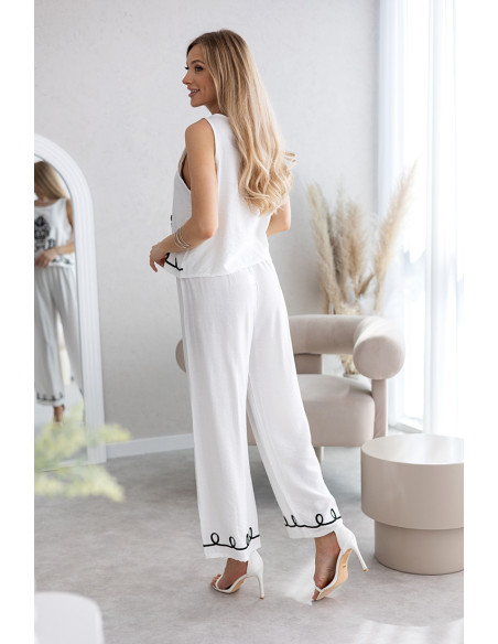 Komplet Solle Biały