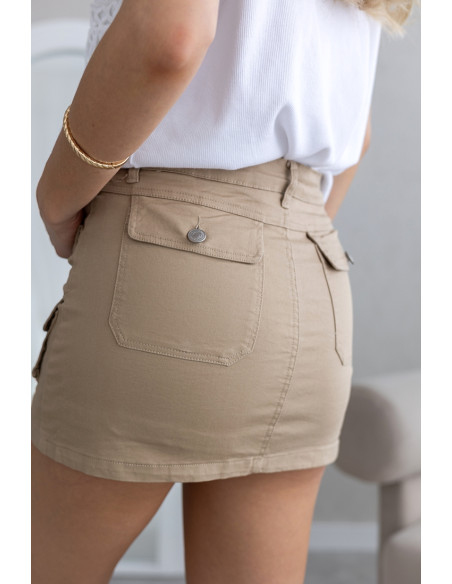 Krótkie Spodenki Renna Kamelowe