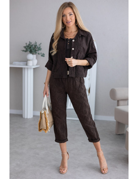 Spodnie Modi Brązowe