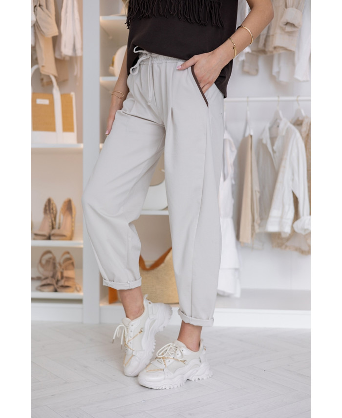 Spodnie Some Beżowe