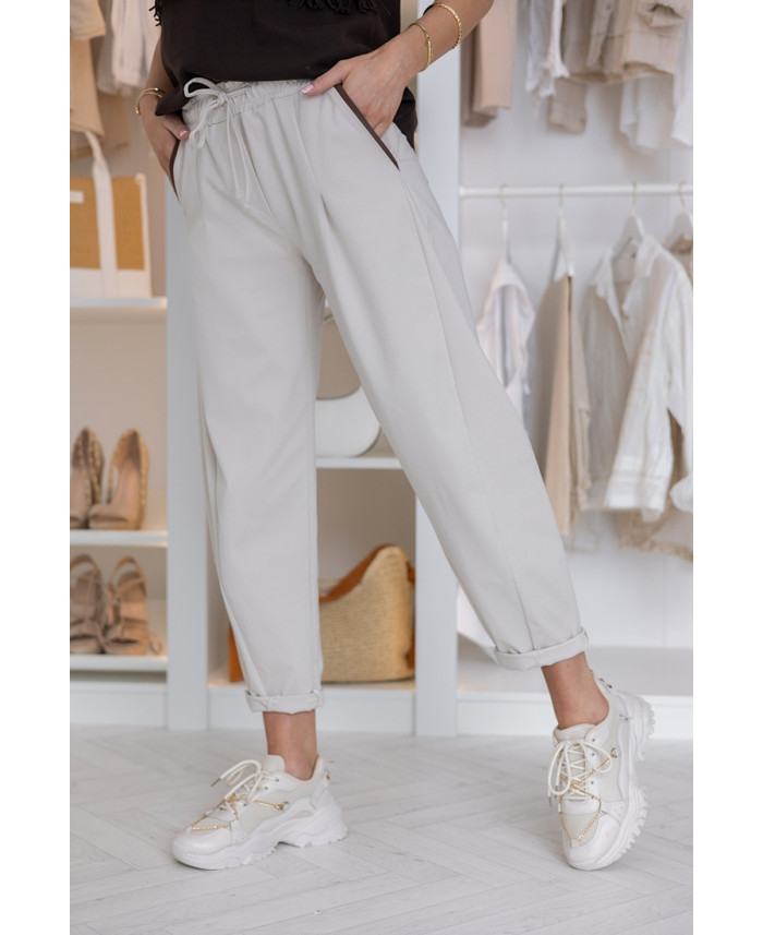 Spodnie Some Beżowe