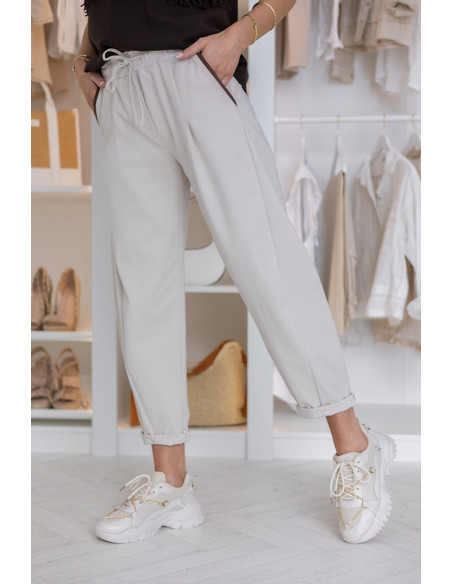 Spodnie Some Beżowe