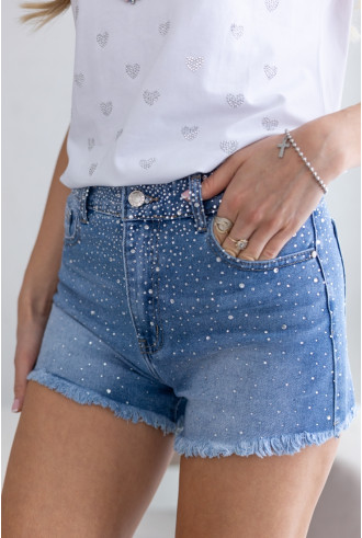 Krótkie Spodenki Jeans Blik