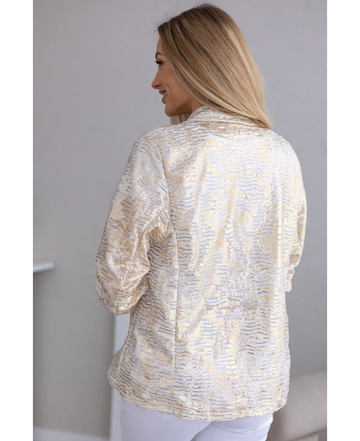 Żakiet Narzutka Neem Złoty