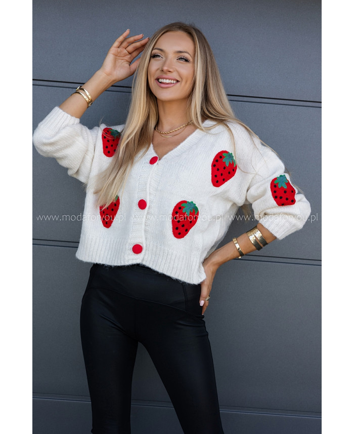 Sweter Strawberries Ekri