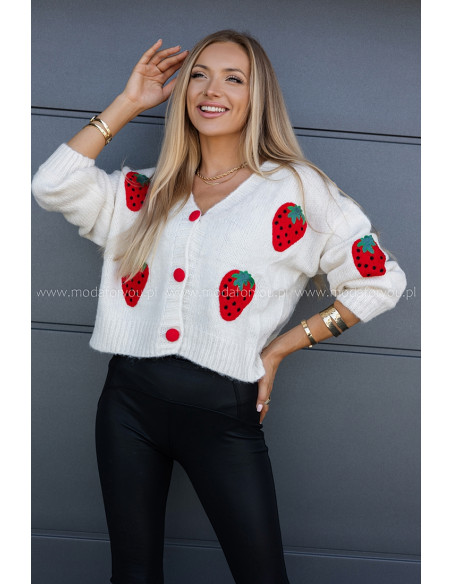 Sweter Strawberries Ekri