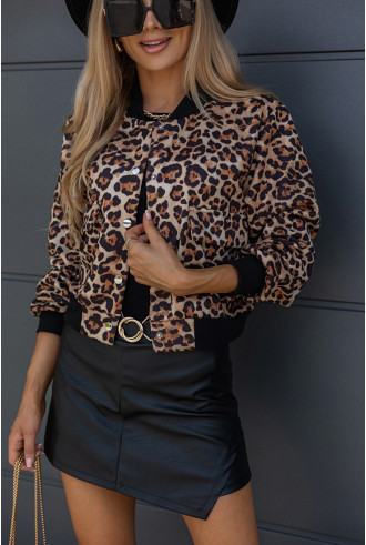 Kurtka Bomberka Panterkowa