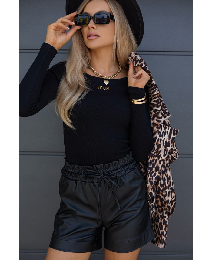 Krótkie Spodenki Saloma Czarne