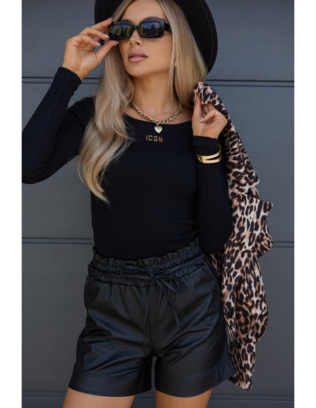 Krótkie Spodenki Saloma Czarne