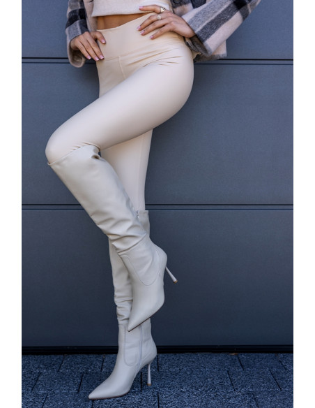 Leginsy Eko Skay Jasny Beż