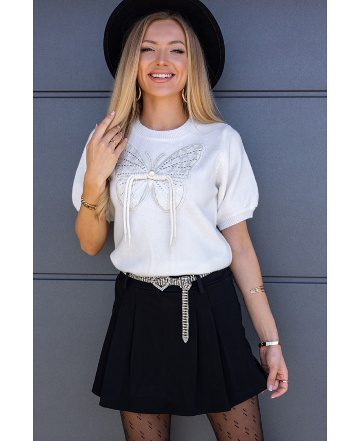 Sweterek Butterfly Ekri