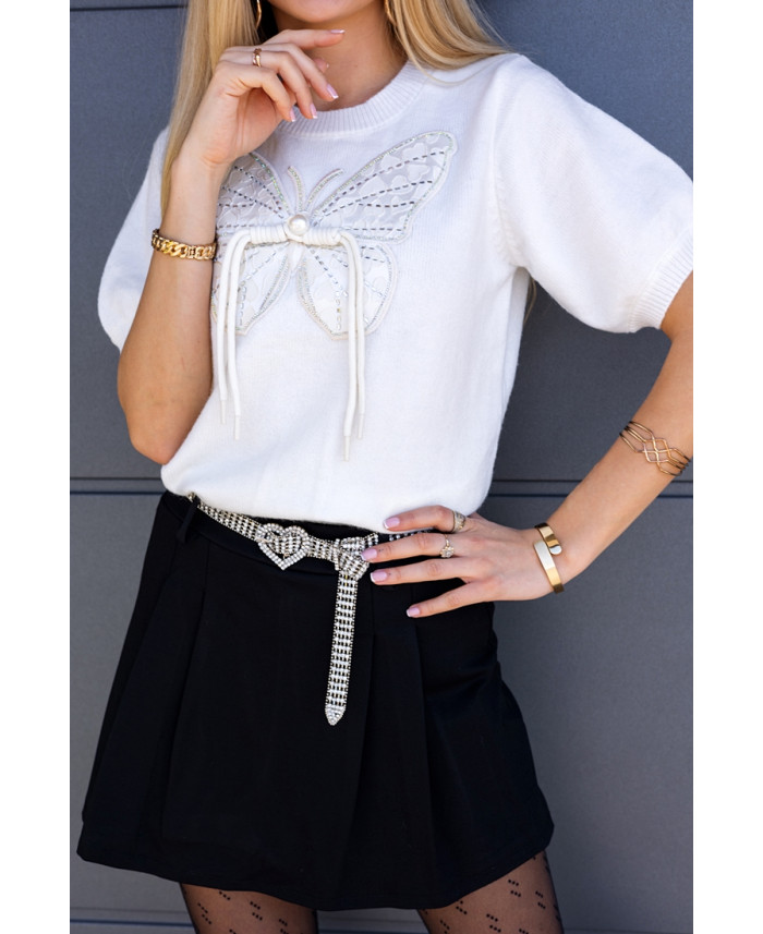 Sweterek Butterfly Ekri