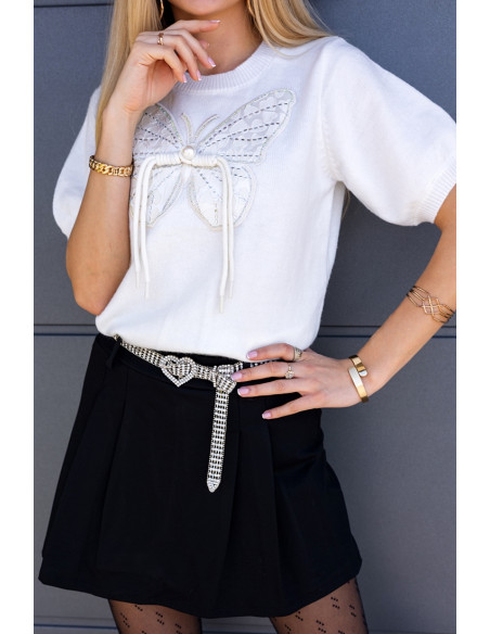 Sweterek Butterfly Ekri