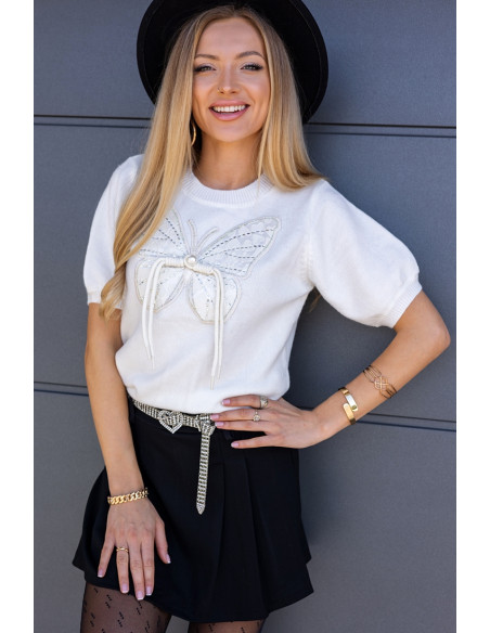 Sweterek Butterfly Ekri