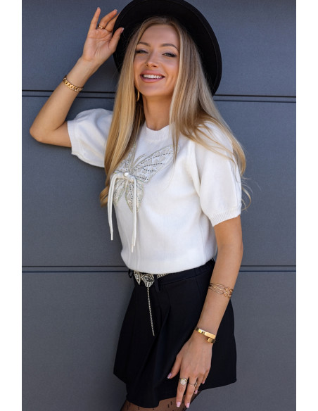 Sweterek Butterfly Ekri