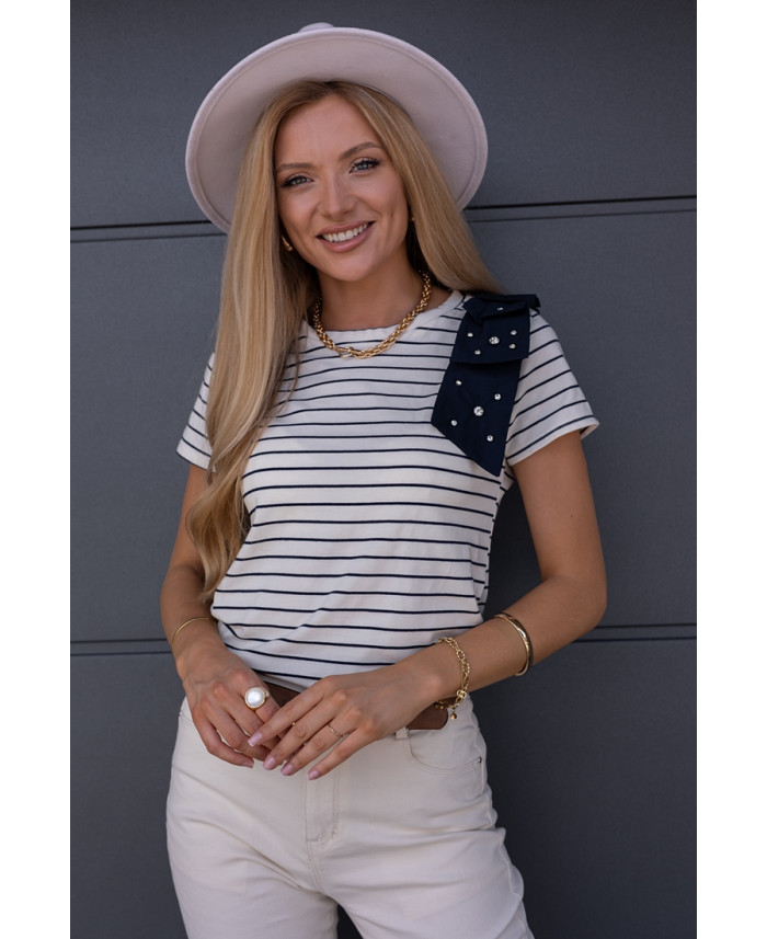 Bluzka Dino Granatowa