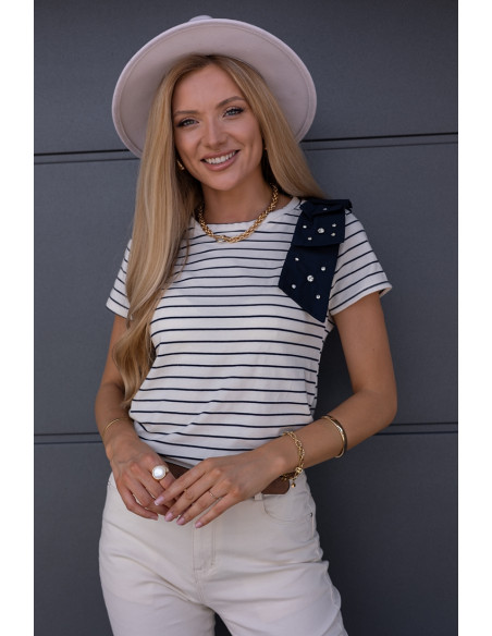 Bluzka Dino Granatowa