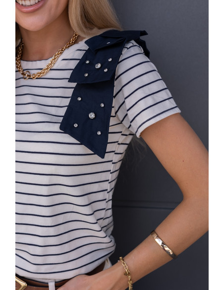 Bluzka Dino Granatowa