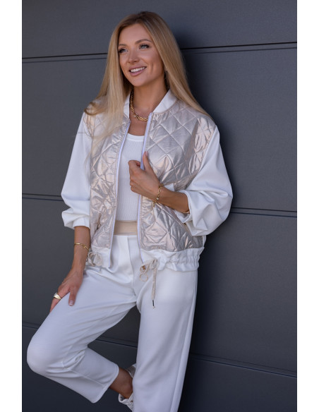 Kurtka Bomberka Pikowana Golden