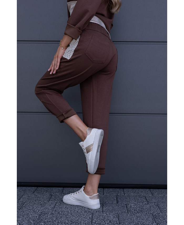 Spodnie Sollo Brązowe