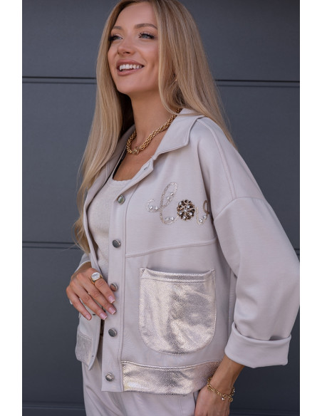 Kurtka Katana Lover Beżowa