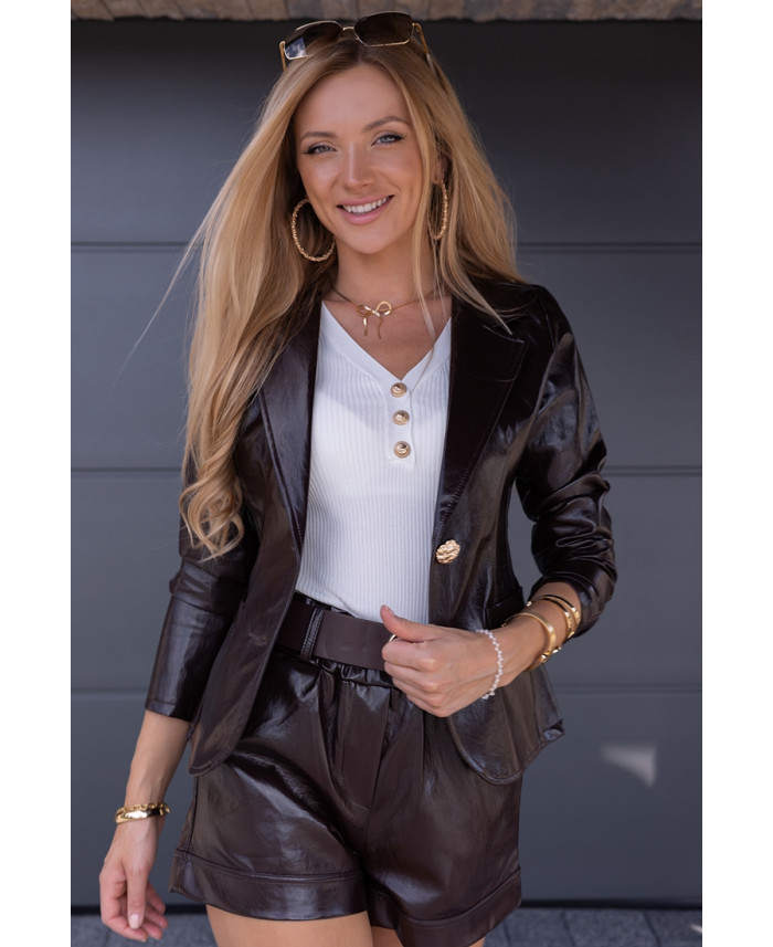 Żakiet Lincoln Brązowy