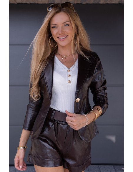 Żakiet Lincoln Brązowy