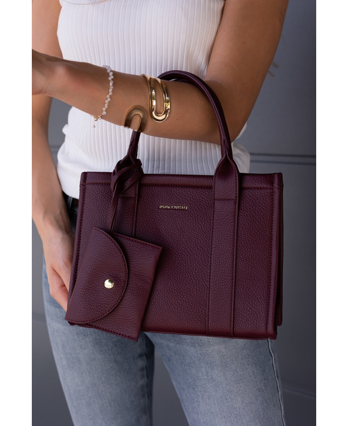 Torebka Tommy Bordowa