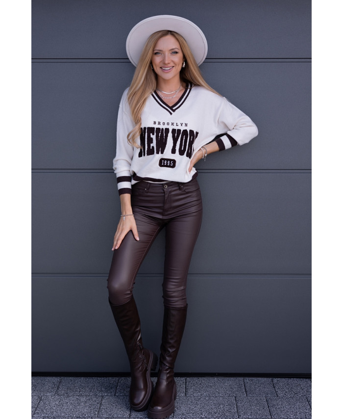 Sweter Brooklyn Brązowy