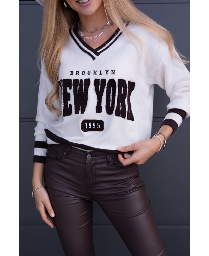 Sweter Brooklyn Brązowy