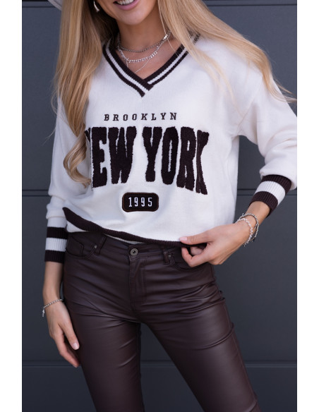 Sweter Brooklyn Brązowy