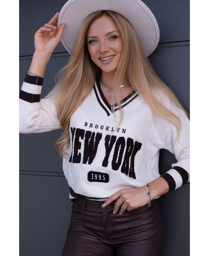 Sweter Brooklyn Brązowy