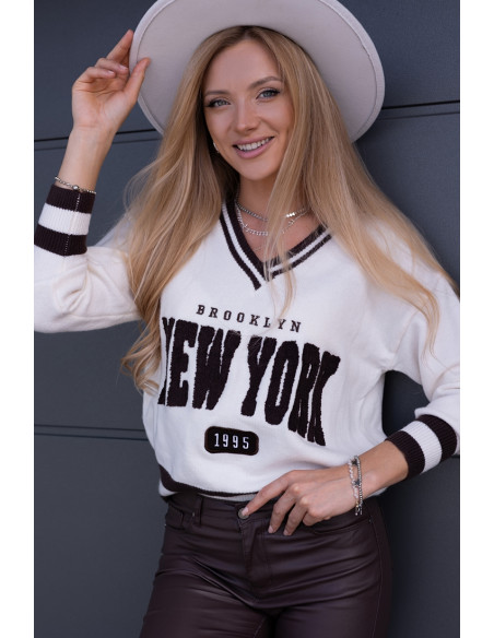 Sweter Brooklyn Brązowy